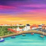 'Crail Harbour' -  SOLD