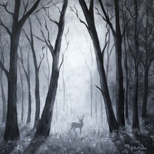 The Lone Stag Print
