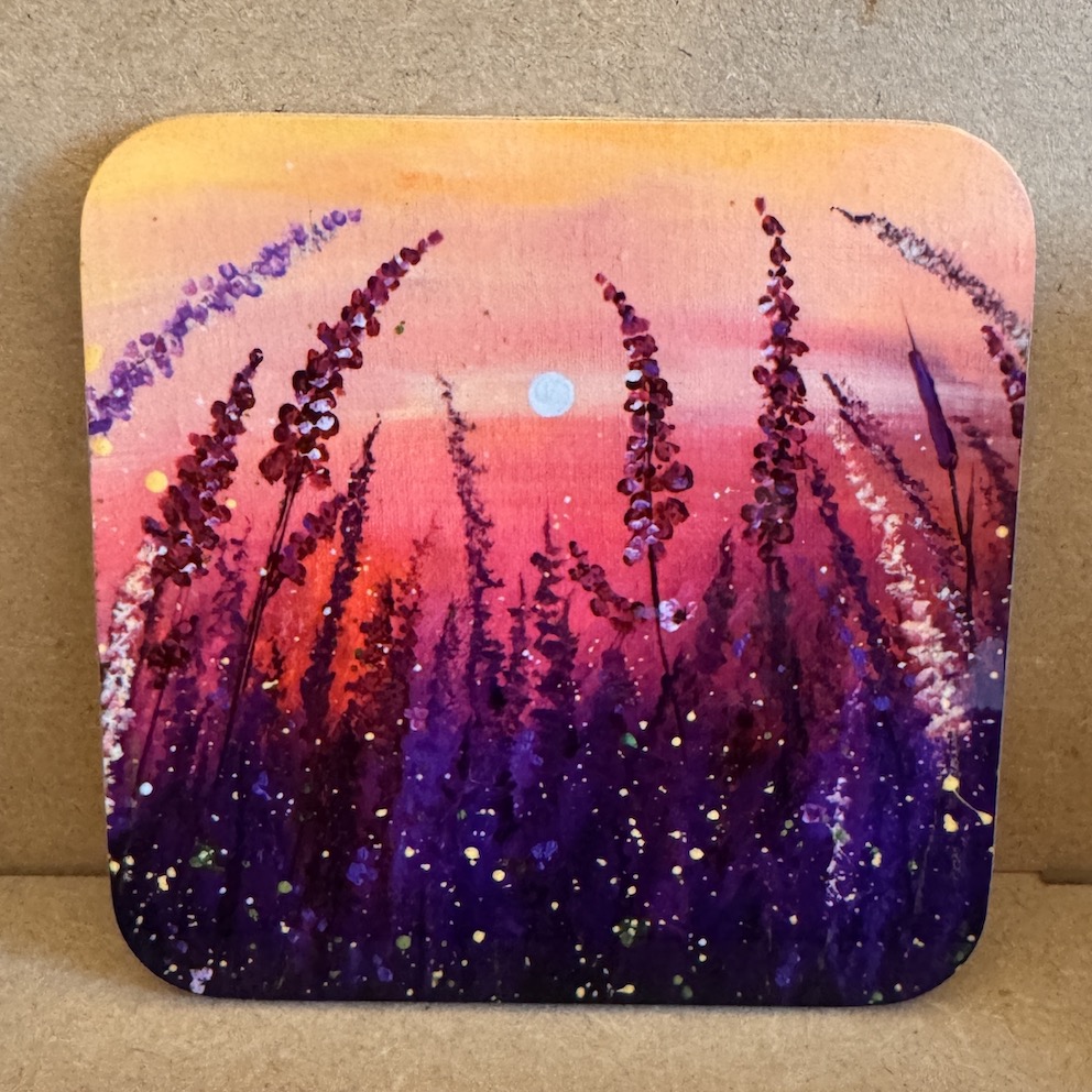 Violet Dawn Coaster