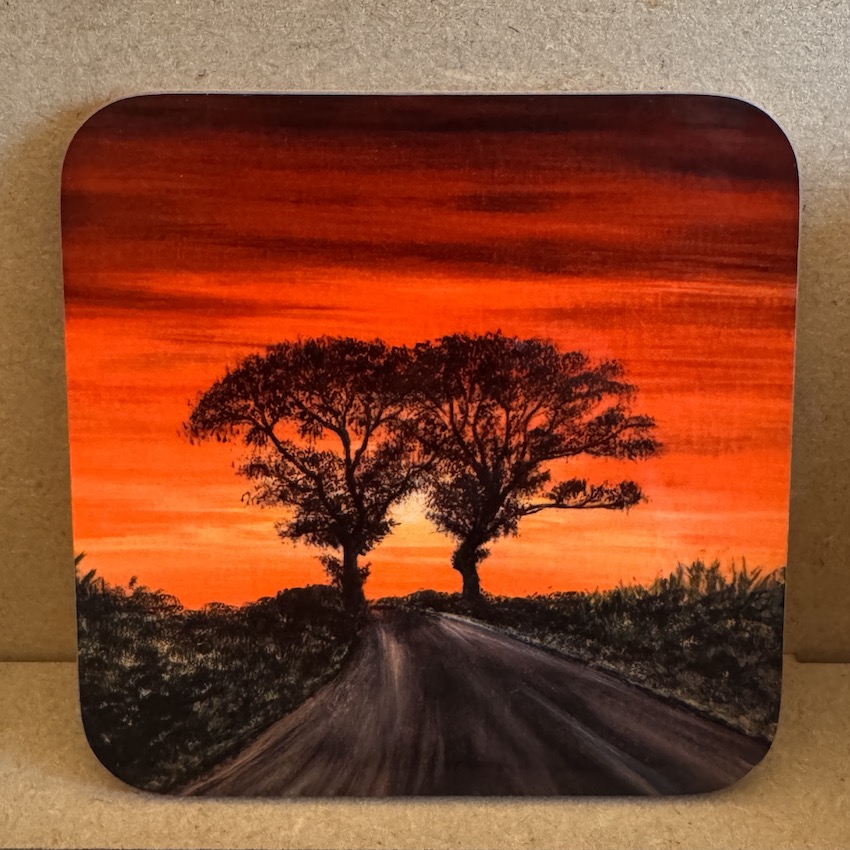 Kissing Trees Coaster
