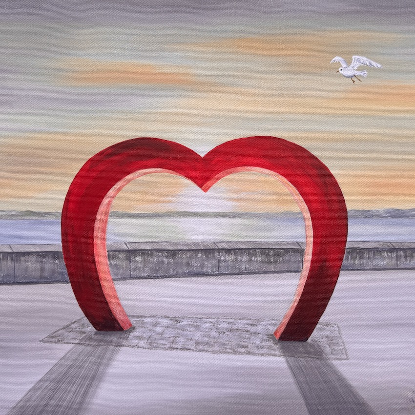 Heart of the Langtoun Greetings Card