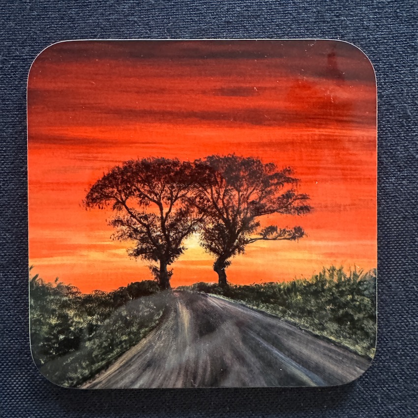 Kissing Trees Coaster