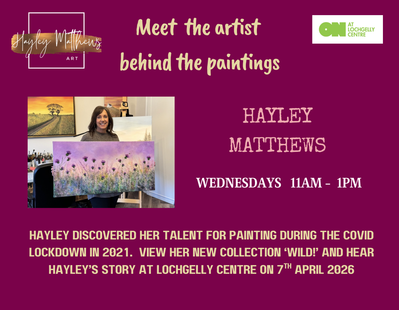 Meet The Artist Behind The Paintings